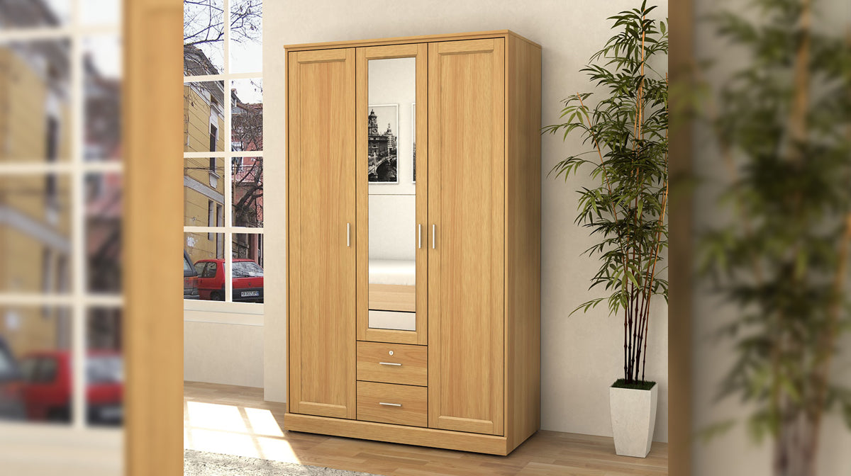 3 Door Wardrobes