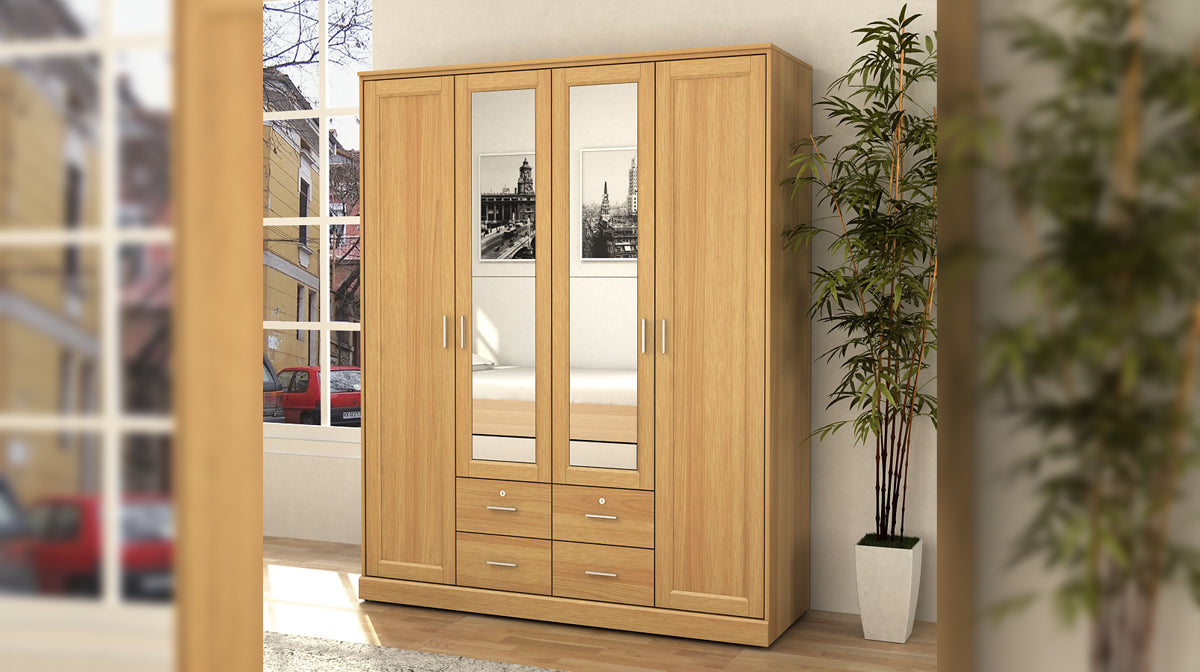 4 Door Wardrobes