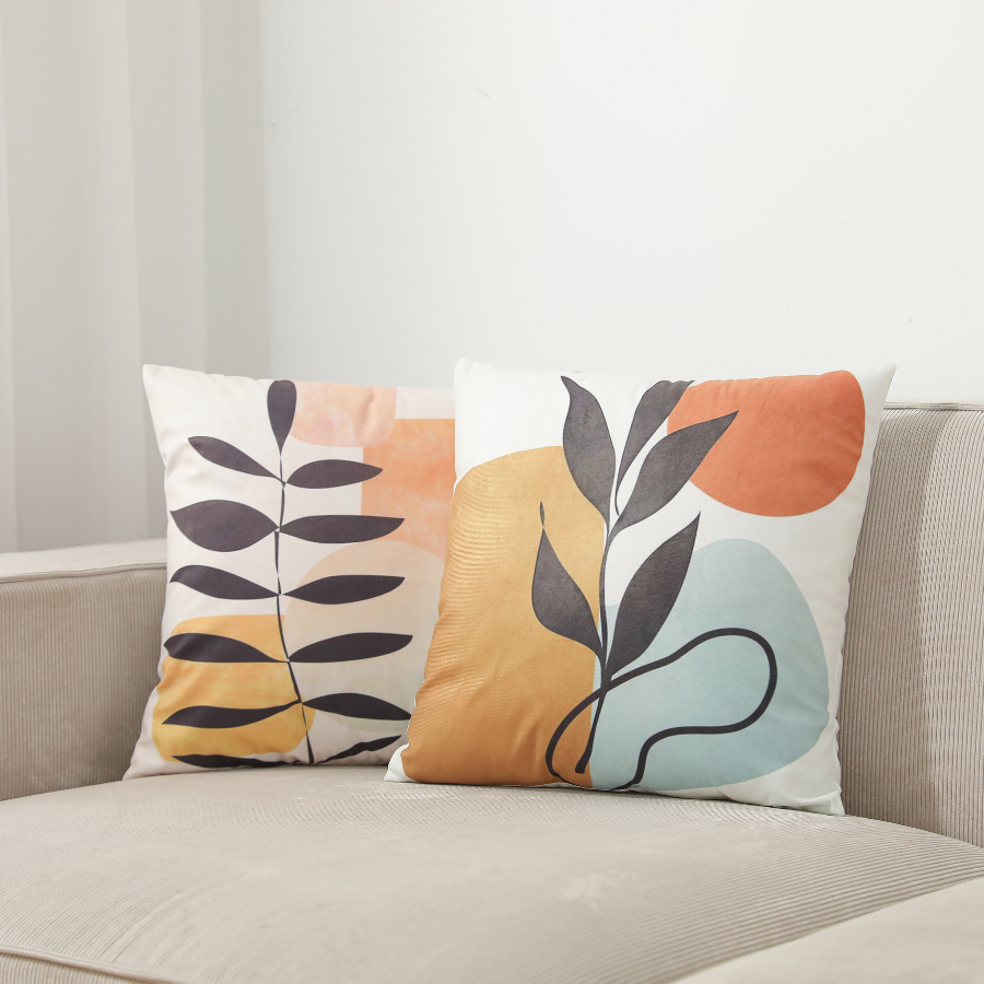 Set Throw Pillow Case