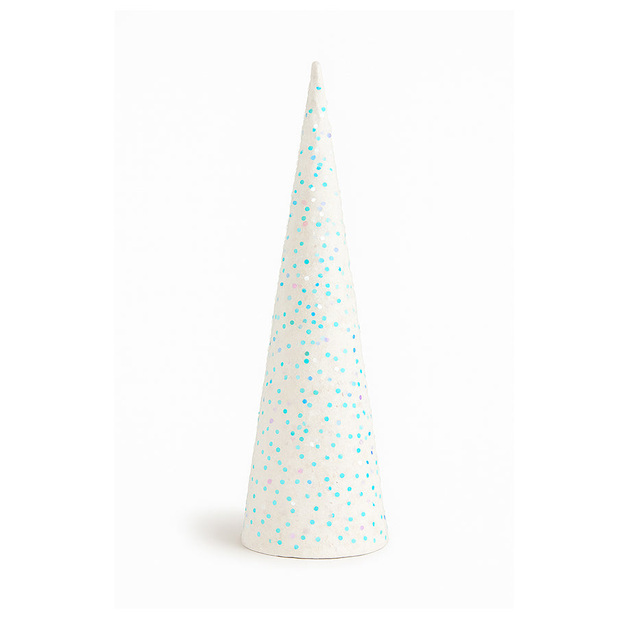 Yuletide Tree Table Top White
