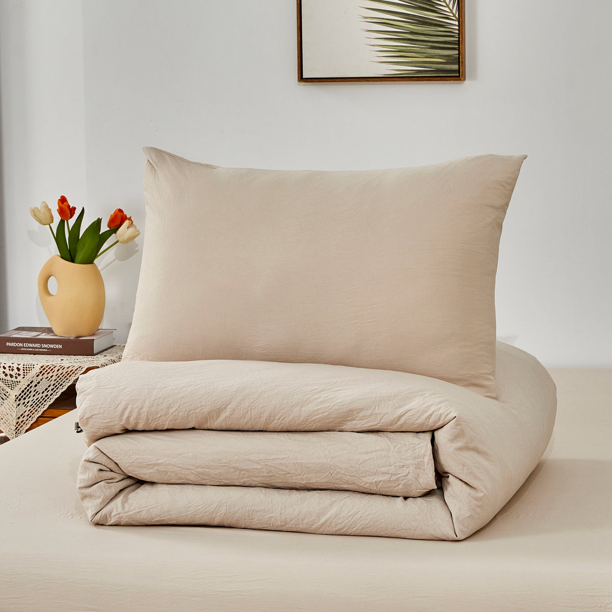 Super Soft Oat 4pc Sheet Set