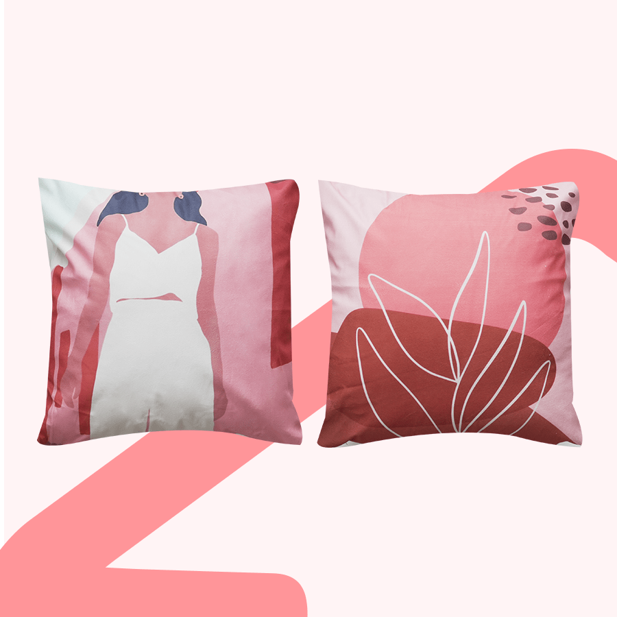 Lumi Morena Series Set/2 ThrowPillowcase