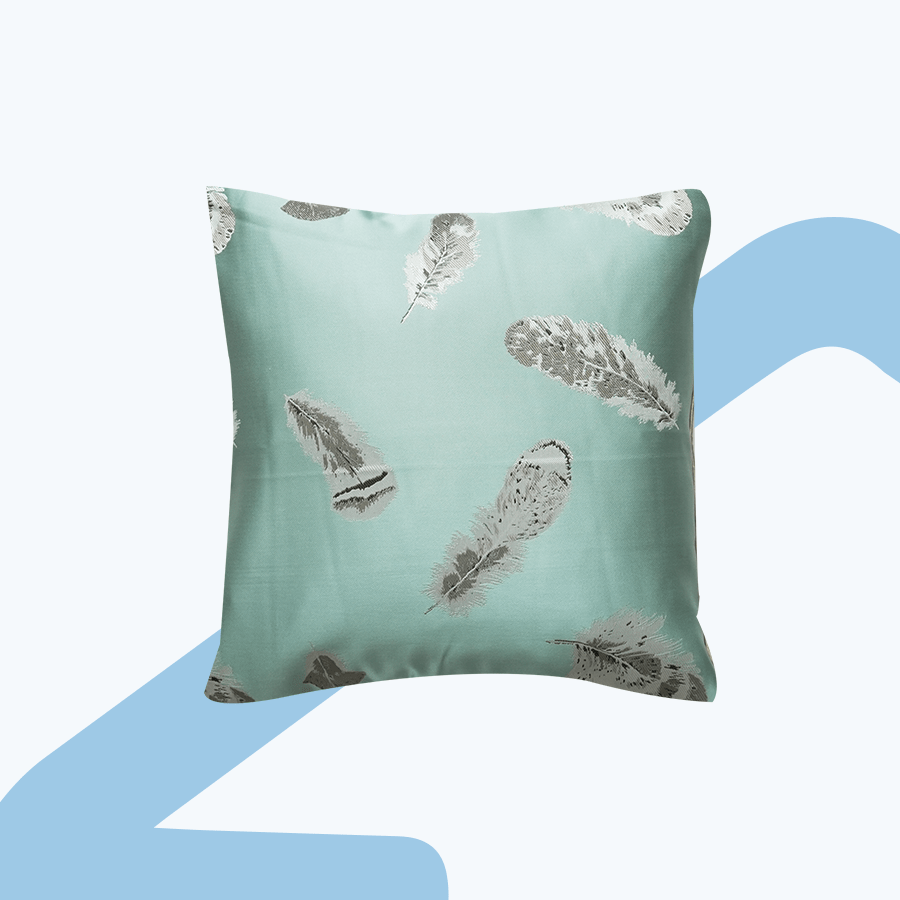 Seraph Artic Feather Throw Pillowcase