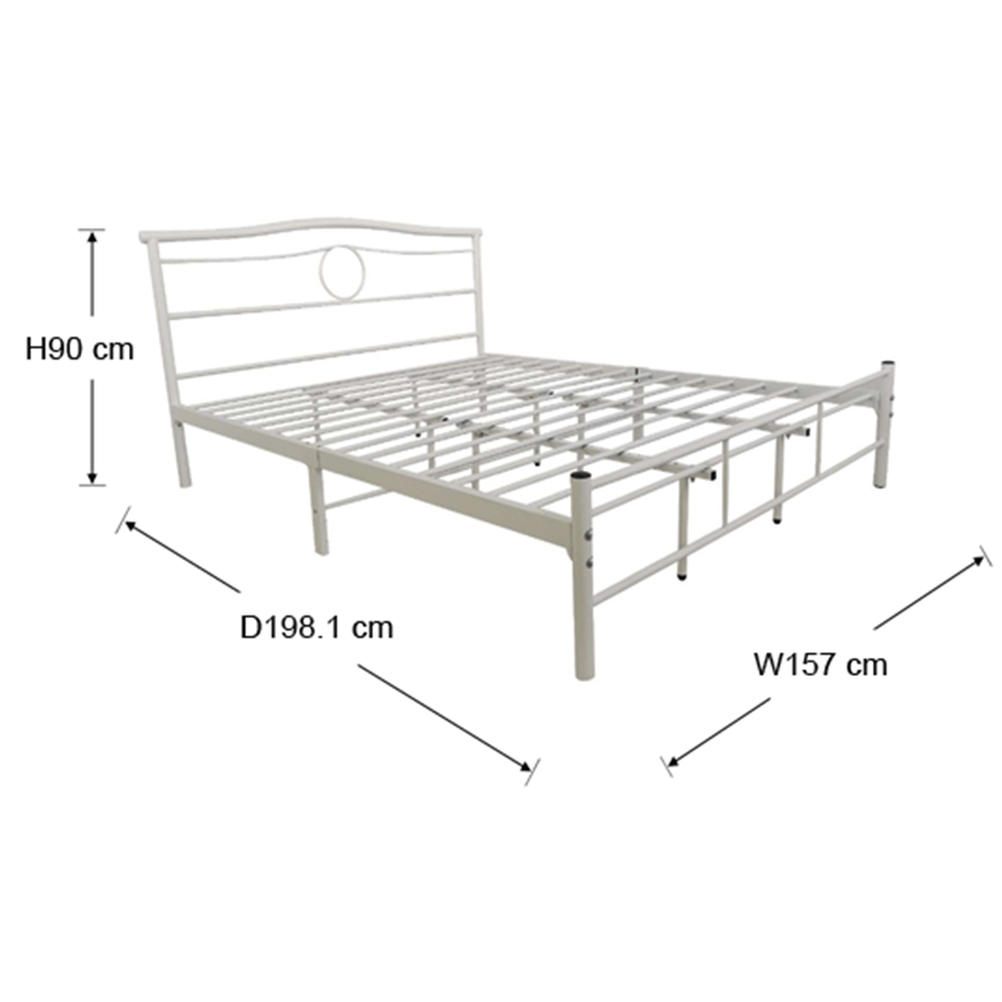 #size_Queen Bed 60x75