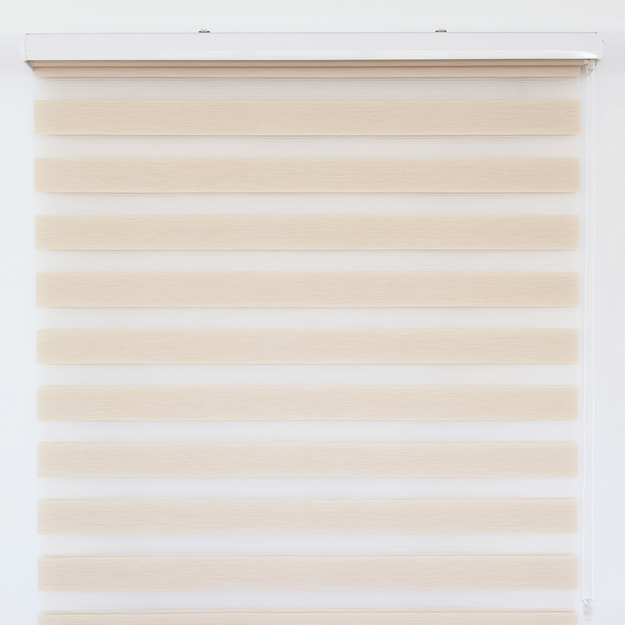 Beige Linen Zebra Semi-Blackout Blinds Beige Linen Zebra Semi-Blackout Blinds Mandaue Foam