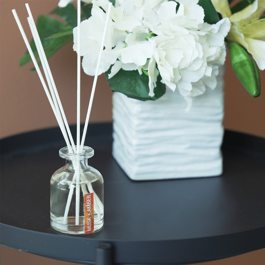 Reed Diffuser 100ml- Musk + Amber