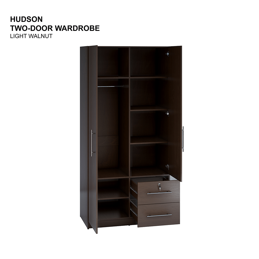 Hudson 2 Door Wardrobe