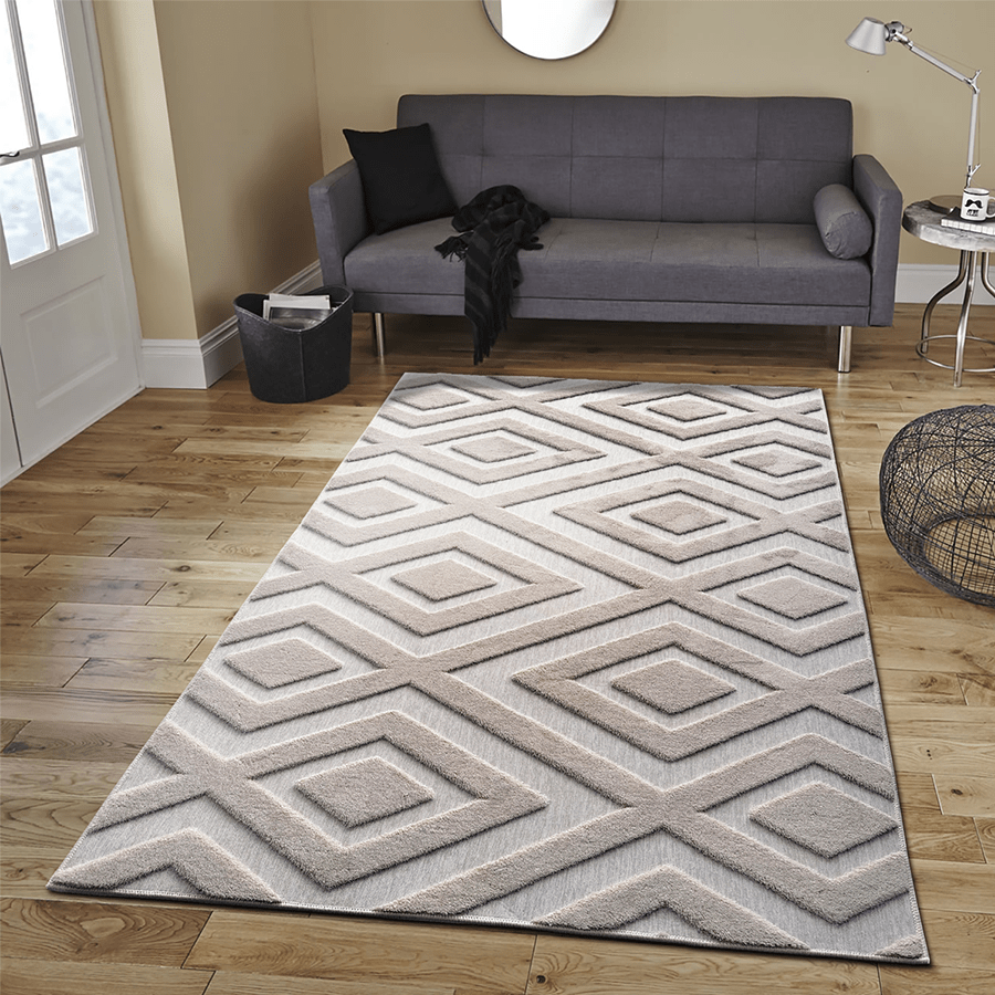 Anani Diamond High-Low Rug