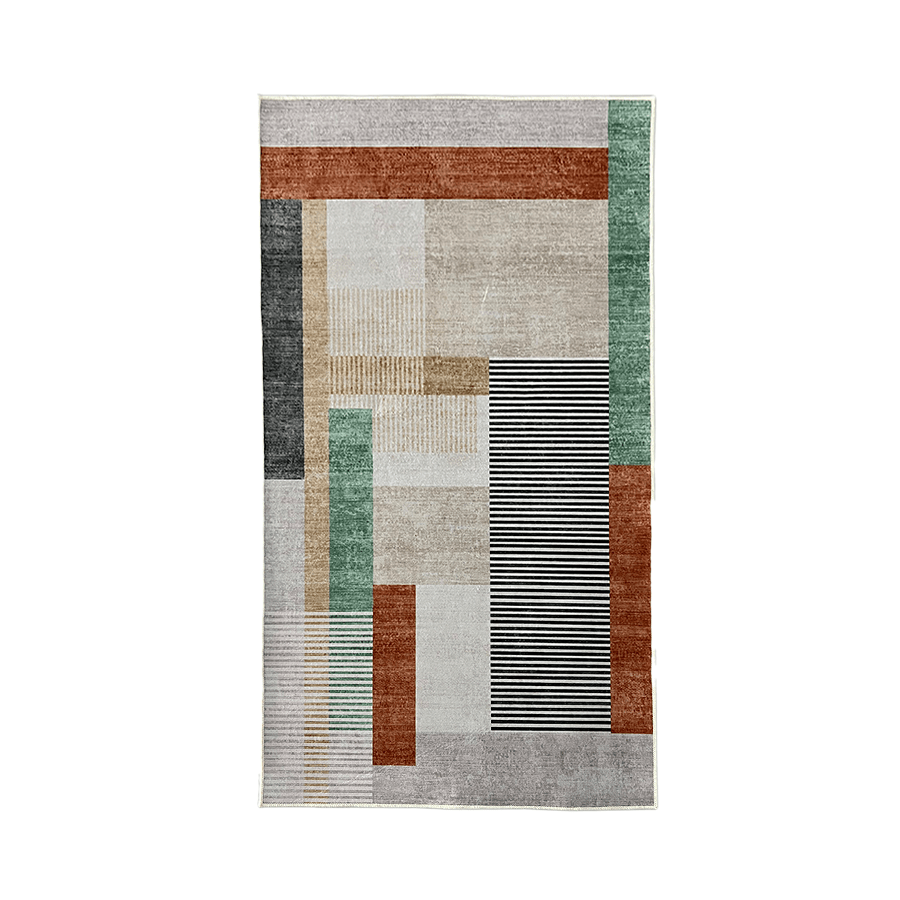 Sina Modern Muted Printed Rug