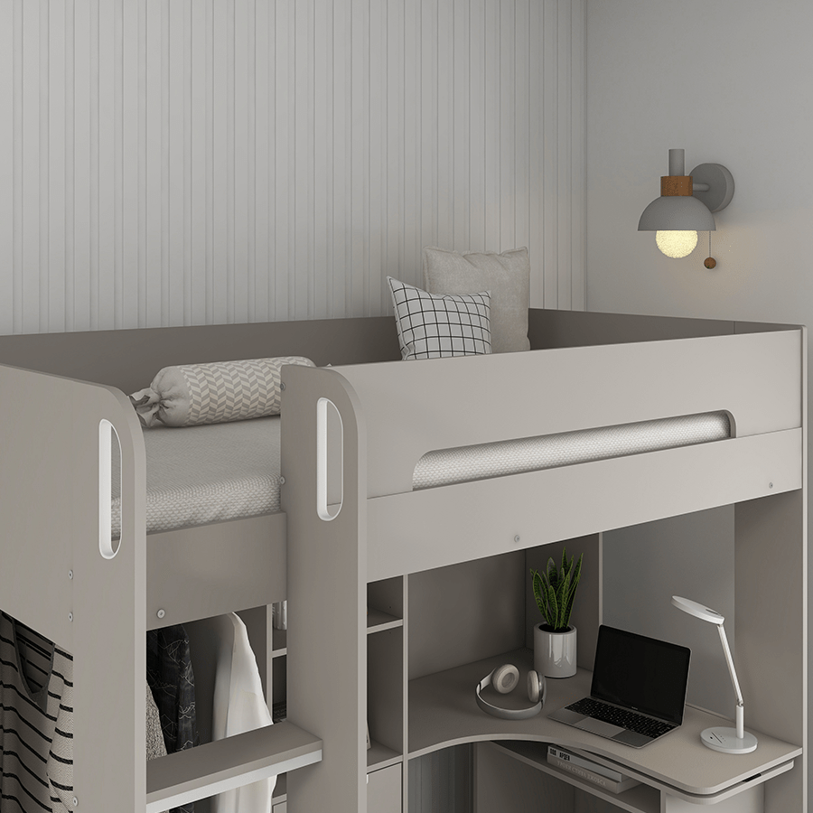 Terrie Loft Bed with Desk Terrie Loft Bed with Desk Mandaue Foam