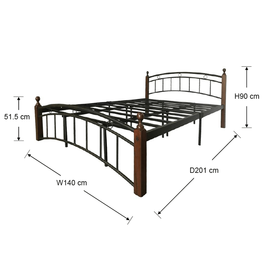 #size_Double Bed 54x75