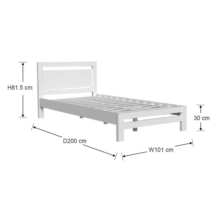 #size_Single Bed 36x75