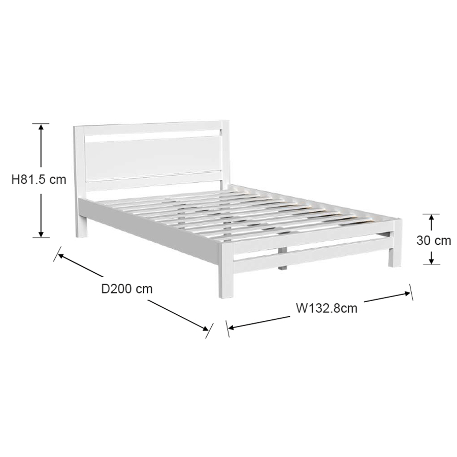 #size_Semi-Double Bed 48x75