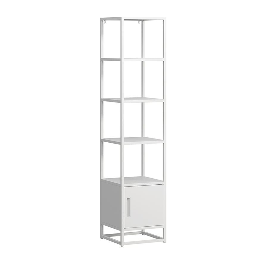 MORE BRUSSEL OPTIONS Brussel Narrow Book Shelves Cabinet Brussel Narrow Book Shelves Cabinet White Mandaue Foam