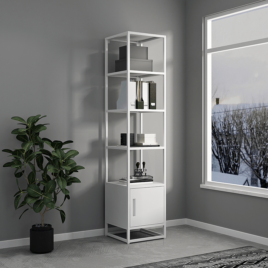 MORE BRUSSEL OPTIONS Brussel Narrow Book Shelves Cabinet Brussel Narrow Book Shelves Cabinet Mandaue Foam