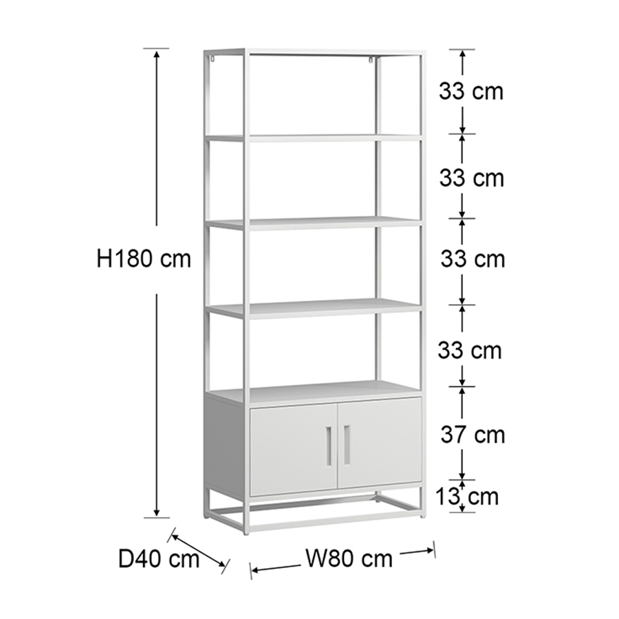MORE BRUSSEL OPTIONS Brussel Wide Book Shelves Cabinet Brussel Wide Book Shelves Cabinet Mandaue Foam