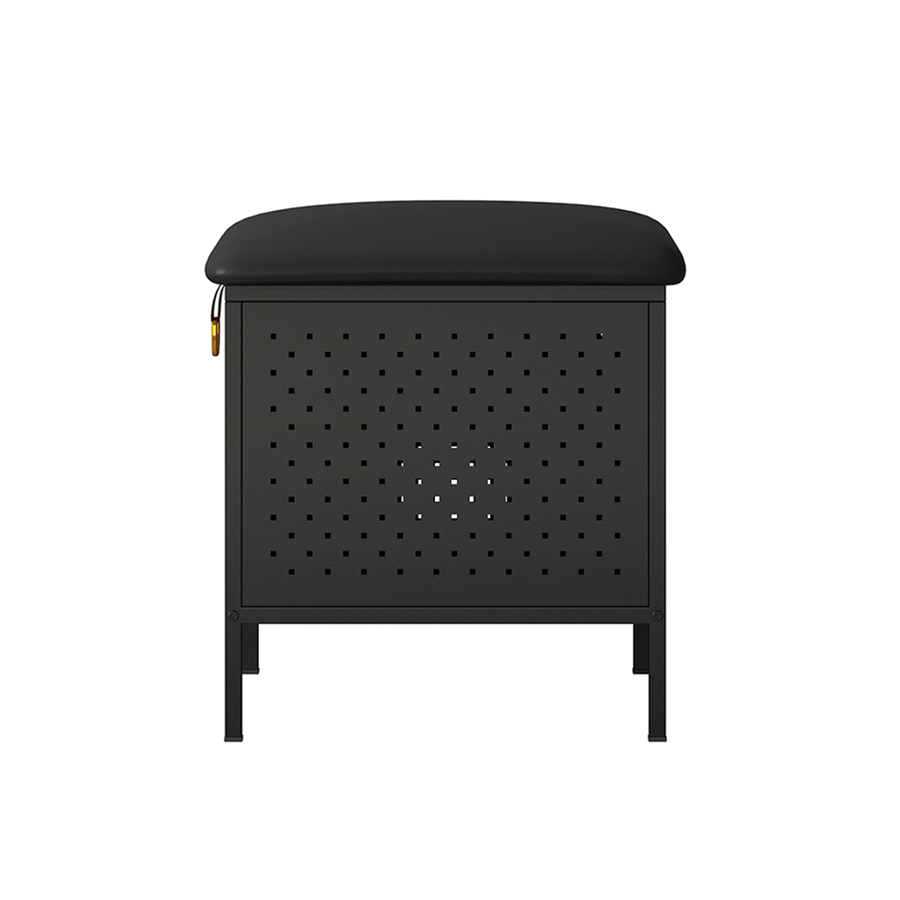 Tarren Metal Ottoman with Storage