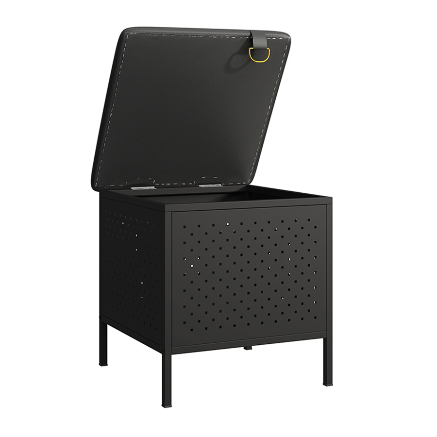 Tarren Metal Ottoman with Storage