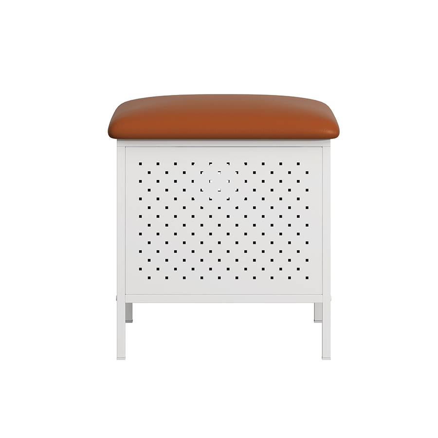 Tarren Metal Ottoman with Storage