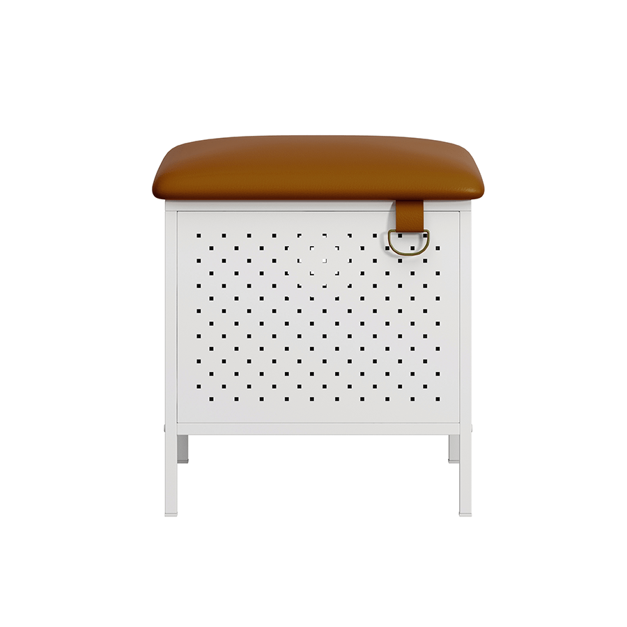 Tarren Metal Ottoman with Storage