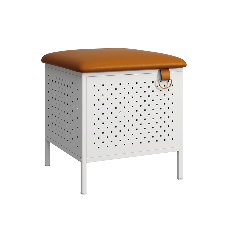 Tarren Metal Ottoman with Storage