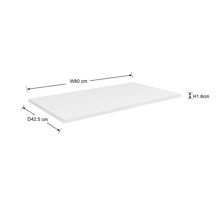 MORE KYLO OPTIONS Kylo Wall Shelf 425x800 mm Kylo Wall Shelf 425x800 mm Mandaue Foam
