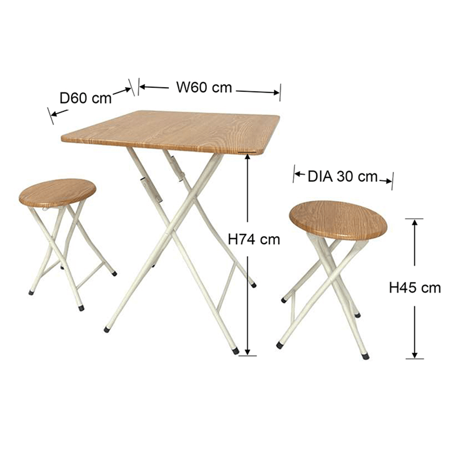 Trixie 2 Seater Dining Set