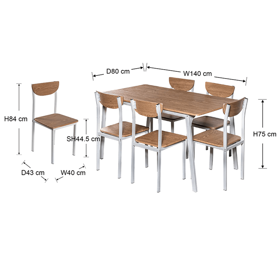 MORE XAVIER OPTIONS Xavier 6 Seater Dining Set Xavier 6 Seater Dining Set Mandaue Foam