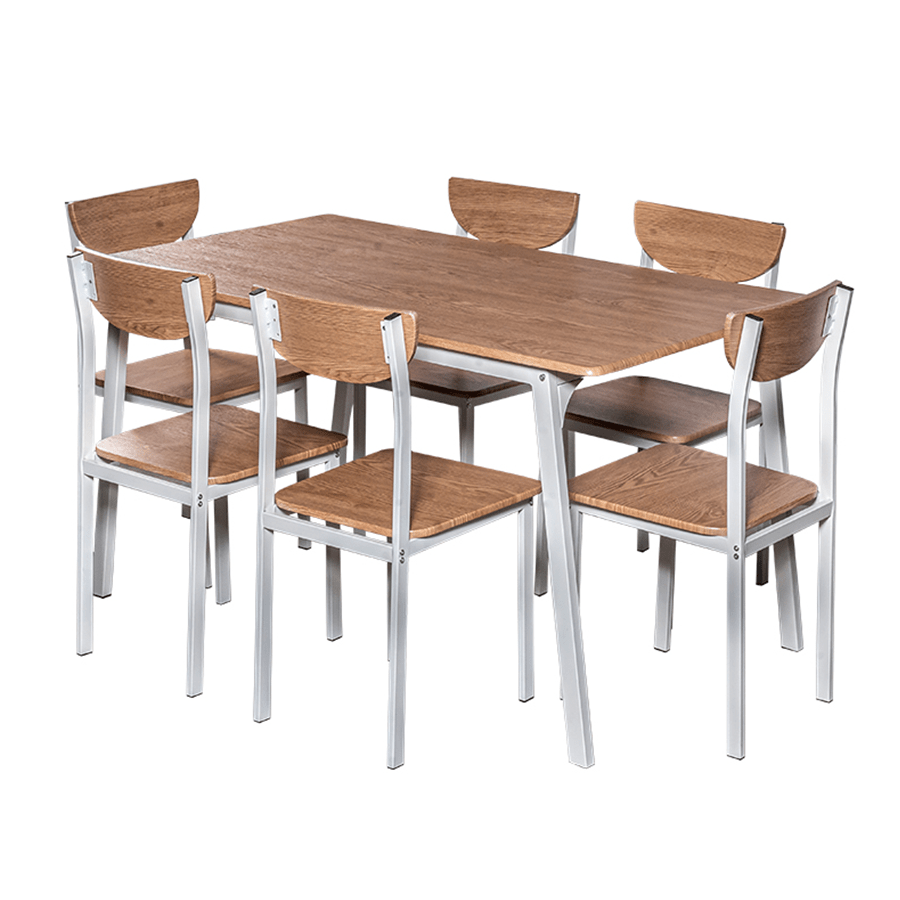 MORE XAVIER OPTIONS Xavier 6 Seater Dining Set Xavier 6 Seater Dining Set Oak Mandaue Foam