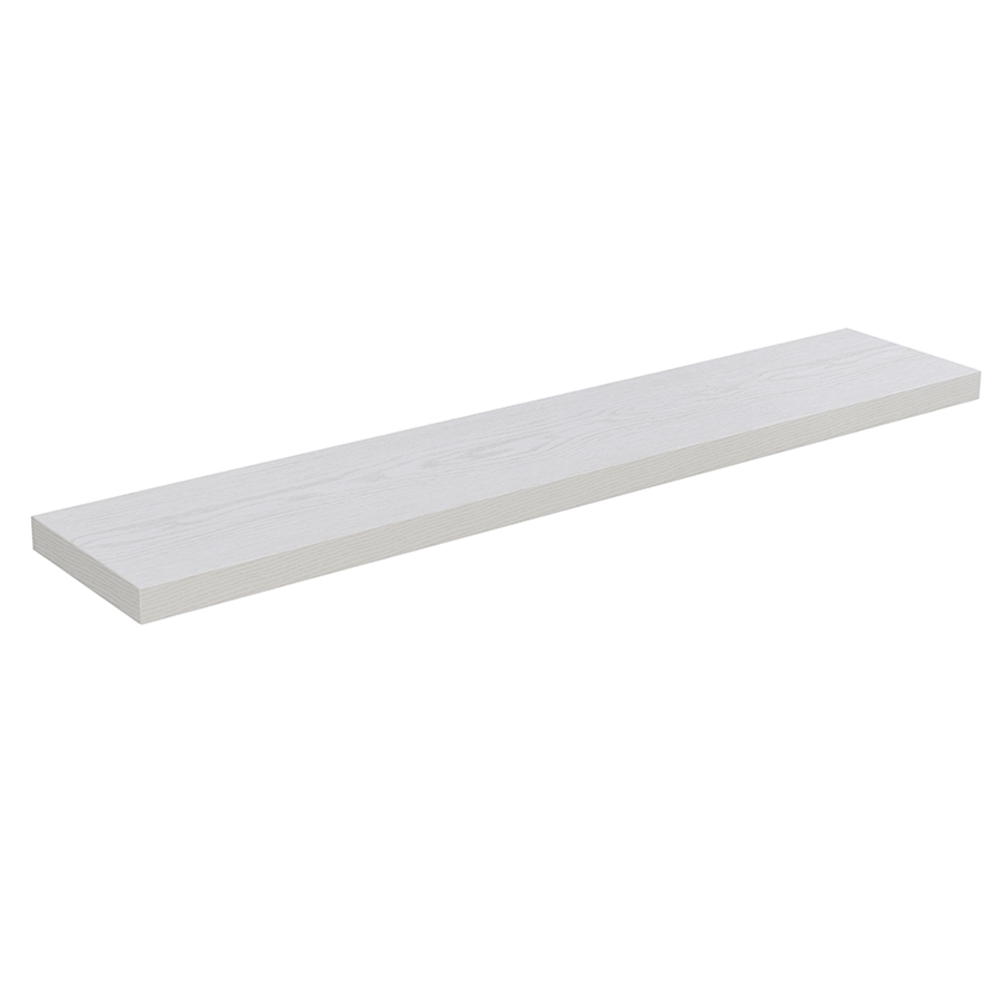MORE DREW OPTIONS Drew 120x23.5 cm Floating Shelf Drew 120x23.5 cm Floating Shelf New White Mandaue Foam