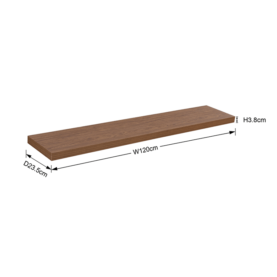 MORE DREW OPTIONS Drew 120x23.5 cm Floating Shelf Drew 120x23.5 cm Floating Shelf Mandaue Foam