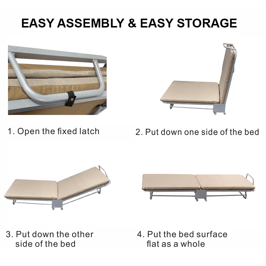 Blakely 2 Section Folding Bed