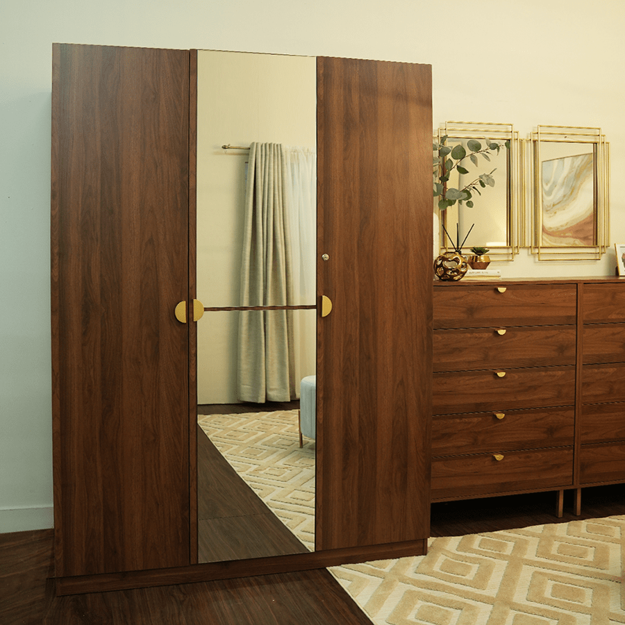 MORE GEORGINE OPTIONS Georgine 3 Door with Mirror Wardrobe Georgine 3 Door with Mirror Wardrobe Mandaue Foam