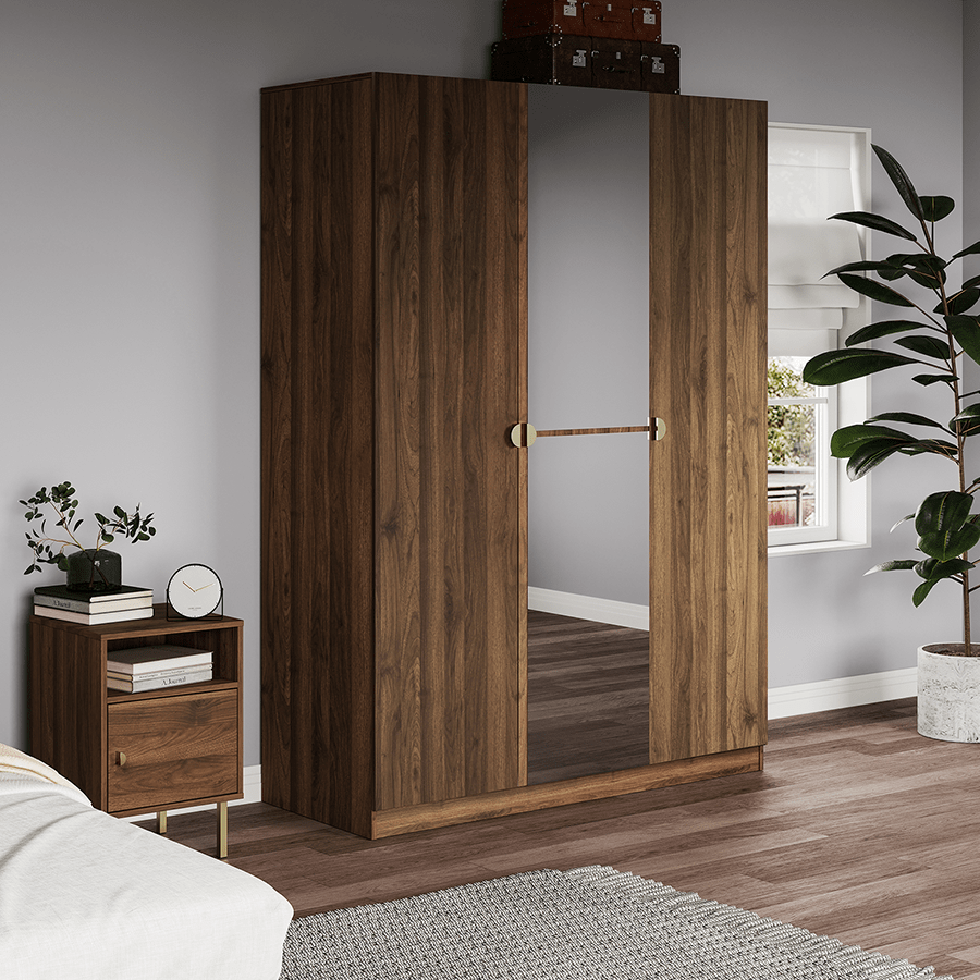 MORE GEORGINE OPTIONS Georgine 3 Door with Mirror Wardrobe Georgine 3 Door with Mirror Wardrobe Mandaue Foam