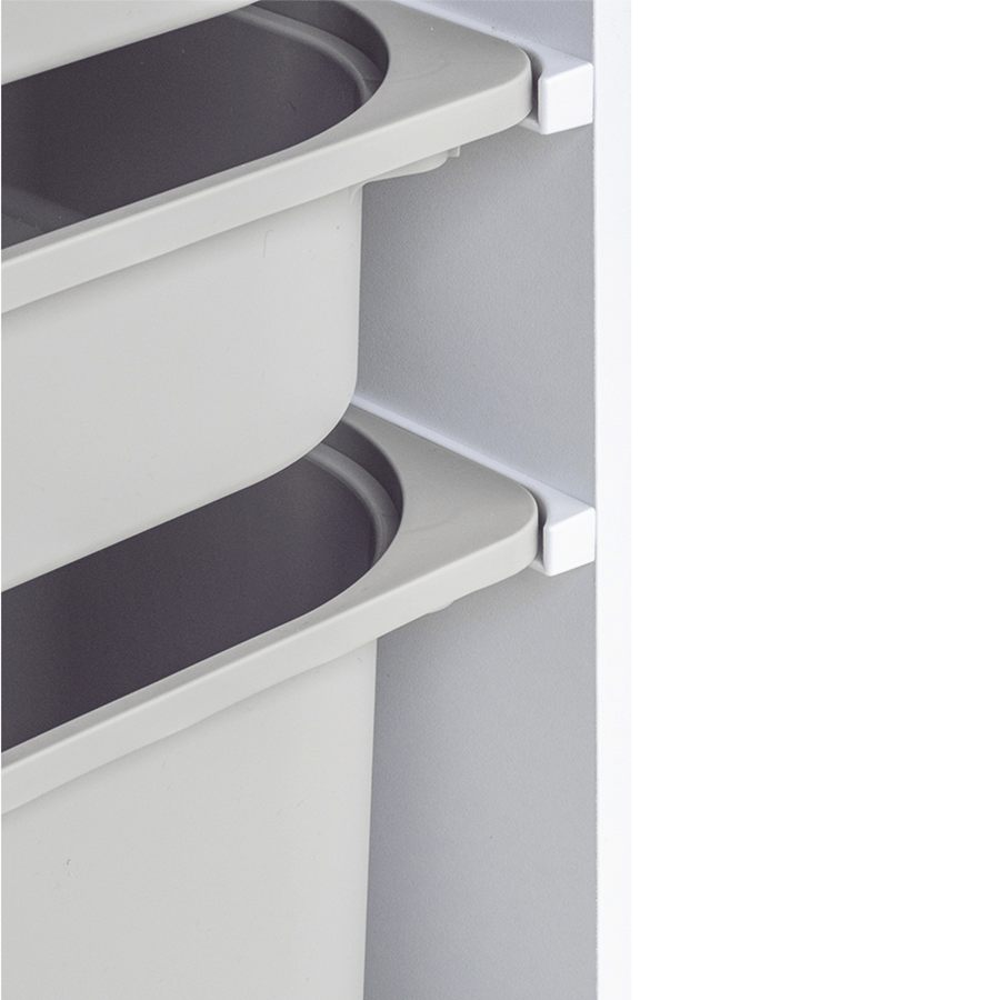 Lilith Tall Kids Storage with 4 Bins