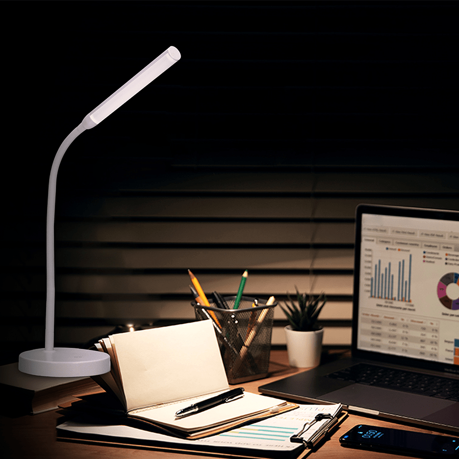 Henke LED Desk Lamp with Flexible Neck