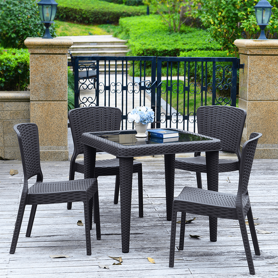 MORE SANTI OPTIONS Santi 4 Seater Outdoor Table Santi 4 Seater Outdoor Table Mandaue Foam
