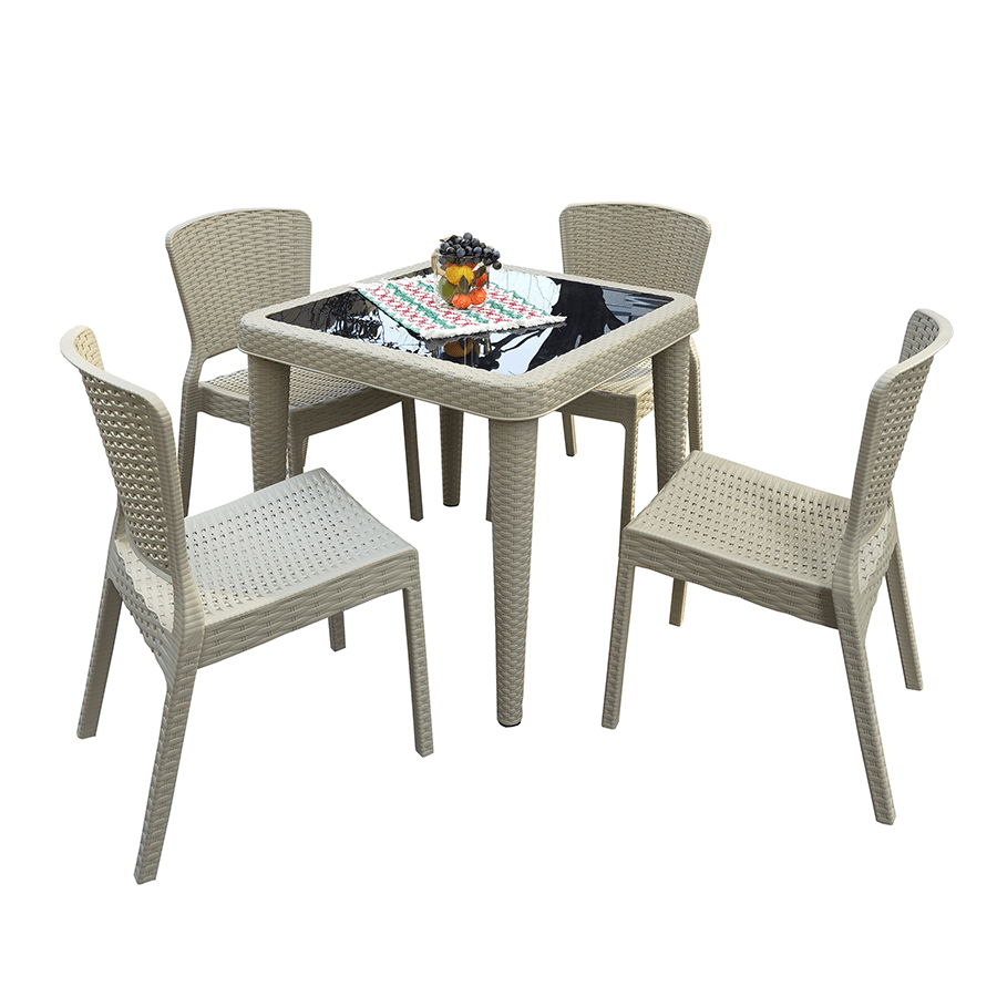 MORE SANTI OPTIONS Santi 4 Seater Outdoor Table Santi 4 Seater Outdoor Table Mandaue Foam