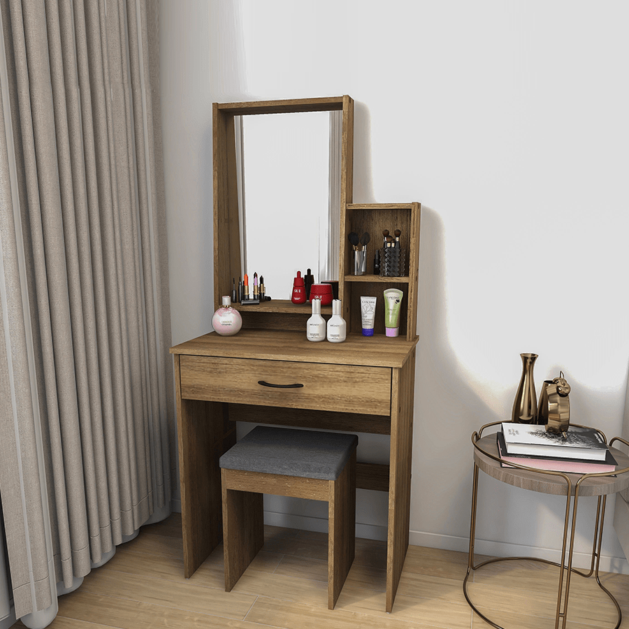 Aslan Dresser with Stool Aslan Dresser with Stool Mandaue Foam