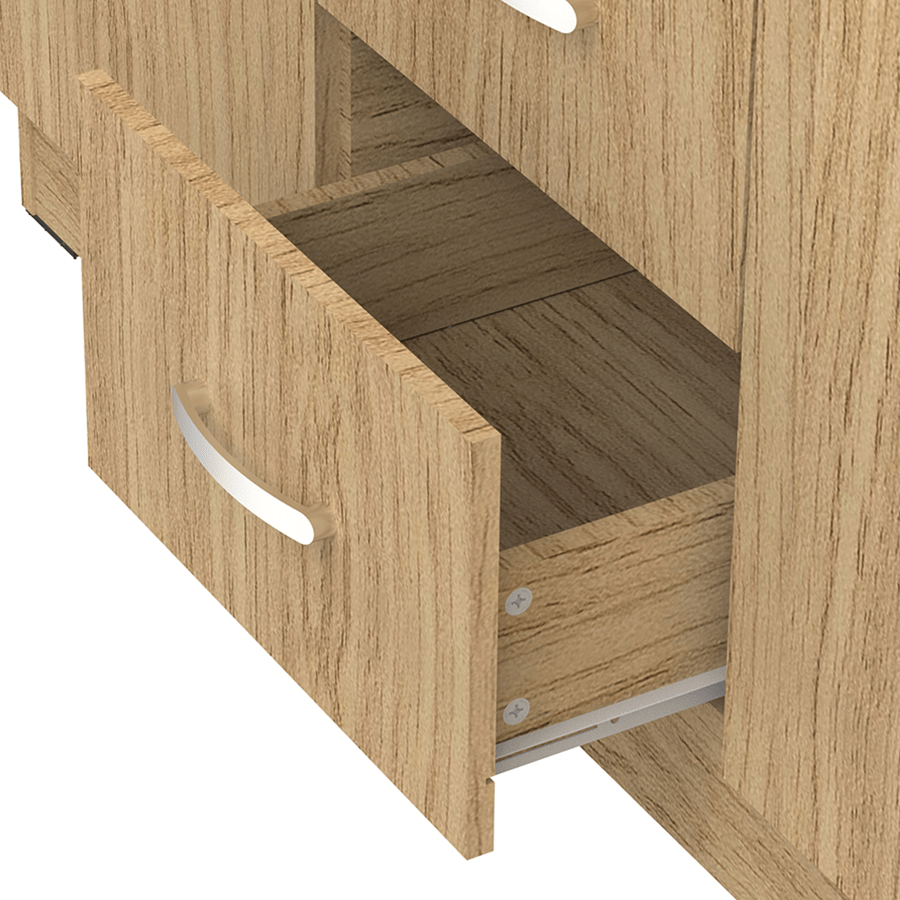 Maddie 3 Door with Mirror + 2 Drawer Wardrobe