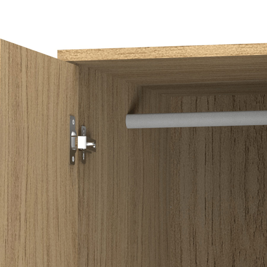 Maddie 3 Door with Mirror + 2 Drawer Wardrobe