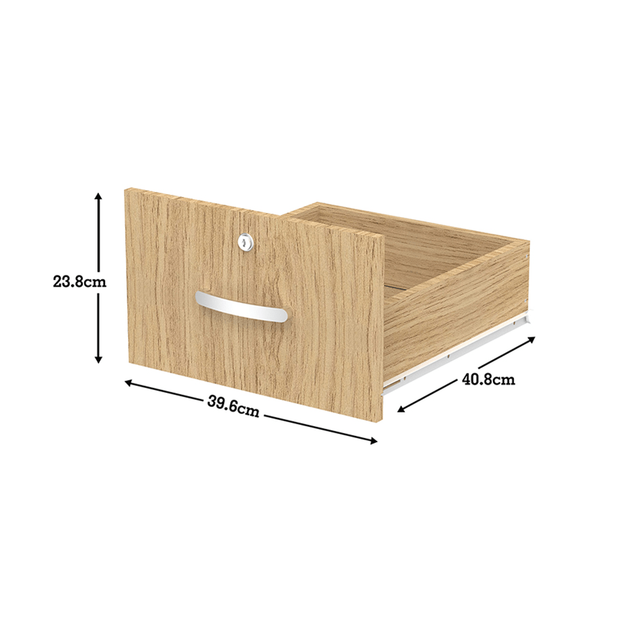 Maddie 3 Door with Mirror + 2 Drawer Wardrobe