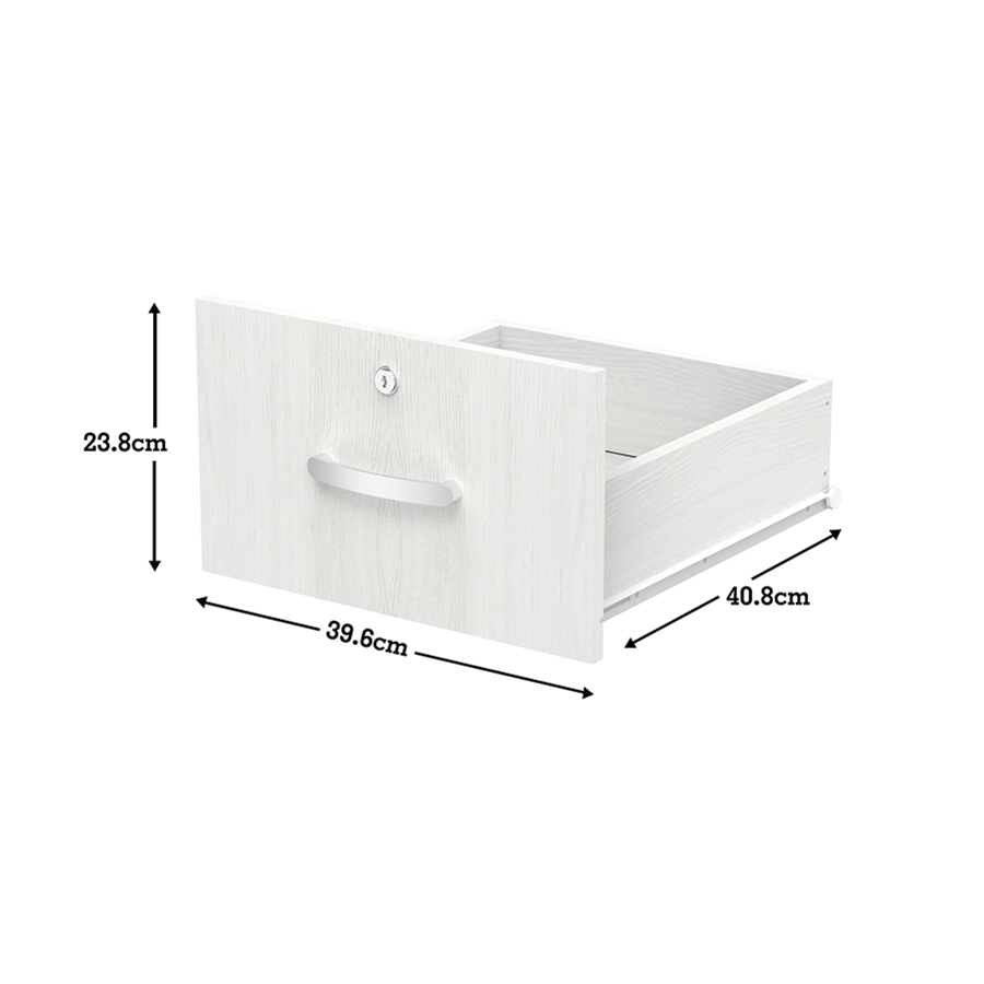 Maddie 3 Door with Mirror + 2 Drawer Wardrobe