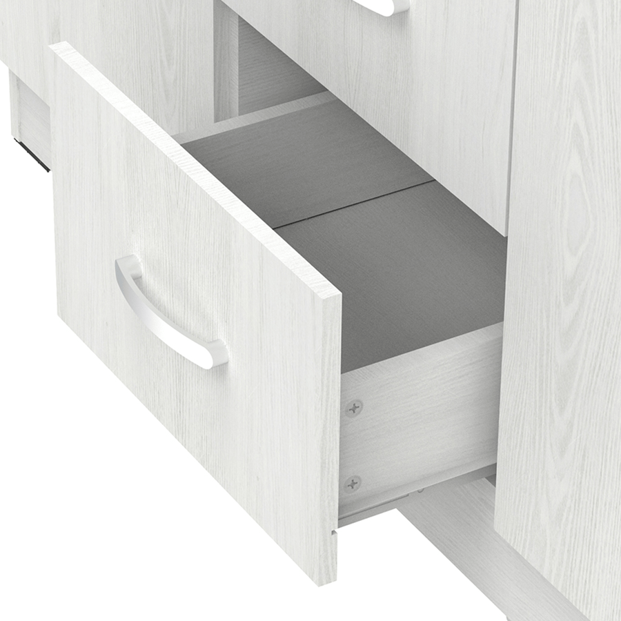 Maddie 3 Door with Mirror + 2 Drawer Wardrobe