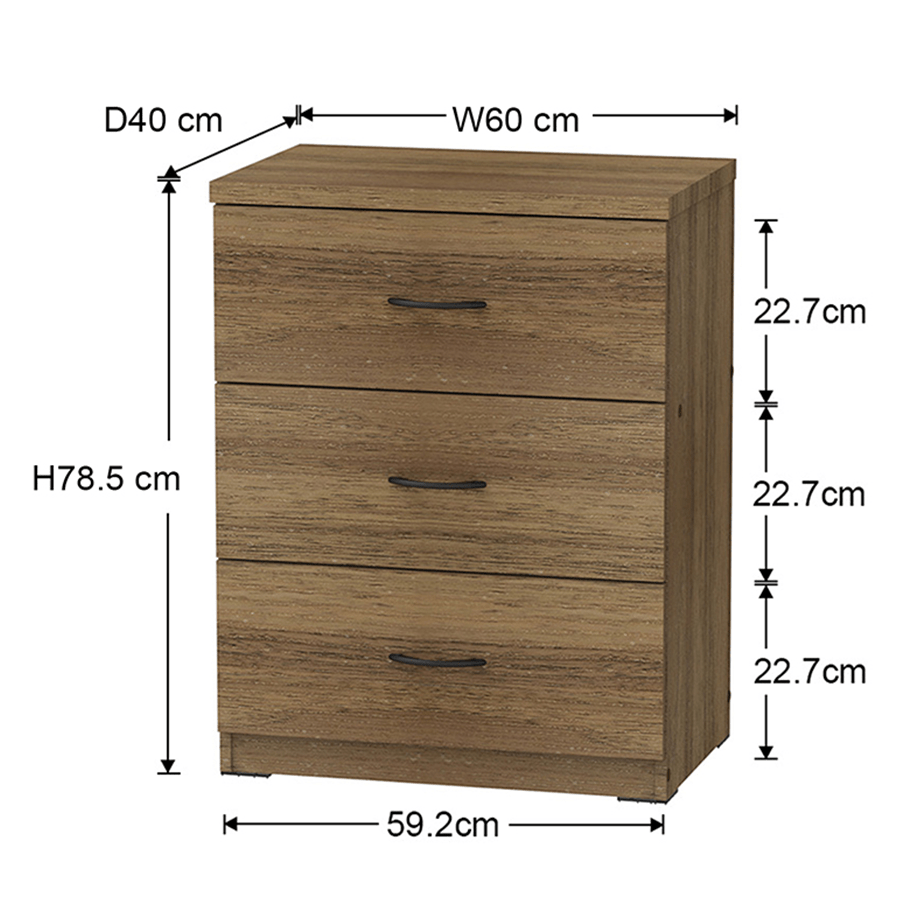 MORE SELENE OPTIONS Selene Chest of 3 Drawer Selene Chest of 3 Drawer Mandaue Foam