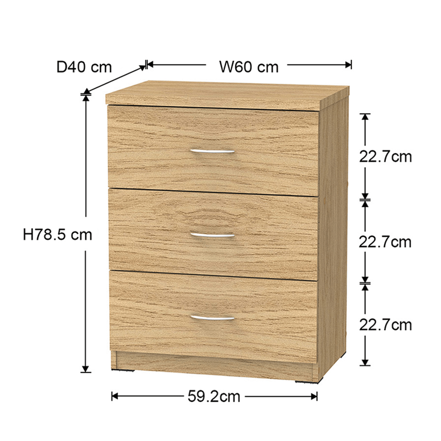 MORE SELENE OPTIONS Selene Chest of 3 Drawer Selene Chest of 3 Drawer Mandaue Foam