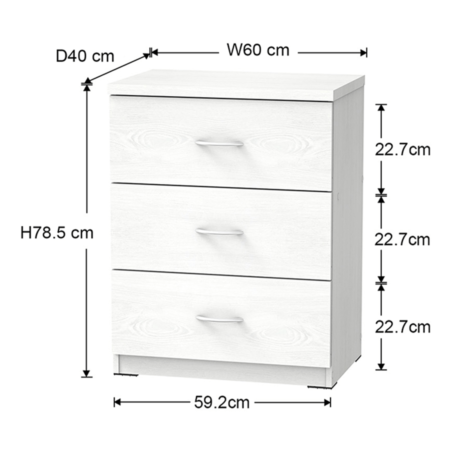 MORE SELENE OPTIONS Selene Chest of 3 Drawer Selene Chest of 3 Drawer Mandaue Foam