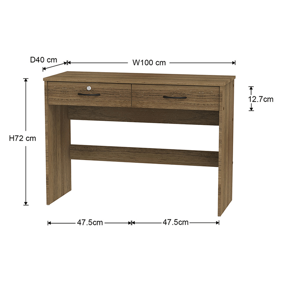 Bruner 100 cm Writing Desk