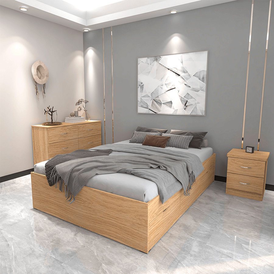 #size_Queen Bed 60x75