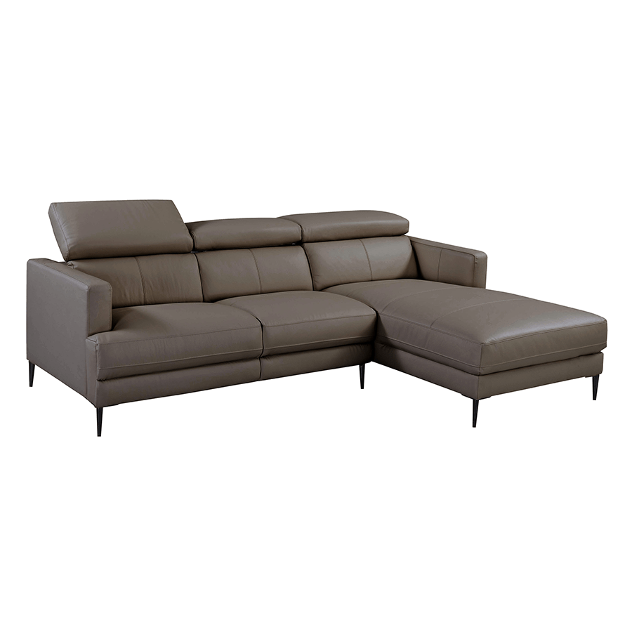 MORE STARK OPTIONS Stark L-shape Modern Sofa Stark L-shape Modern Sofa Chocolate Mandaue Foam